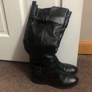 Black knee high boots - size 8.5